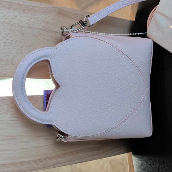 Tiffany & Co. "Return To Tiffany" Blush Micro Tote With Crossbody Strap NWT - Picture 3 of 7